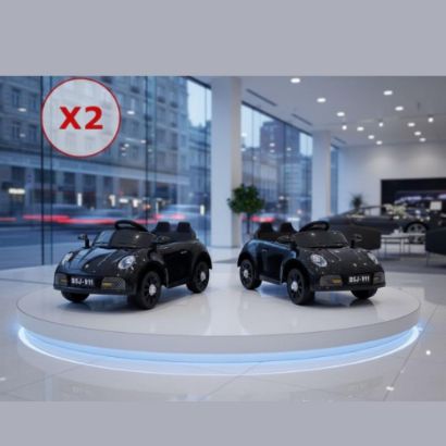 صورة (سيارتين) بورش أطفال كهربائي